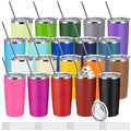 20 Pack Stainless Steel Vacuum Insulated Tumbler 20oz I608