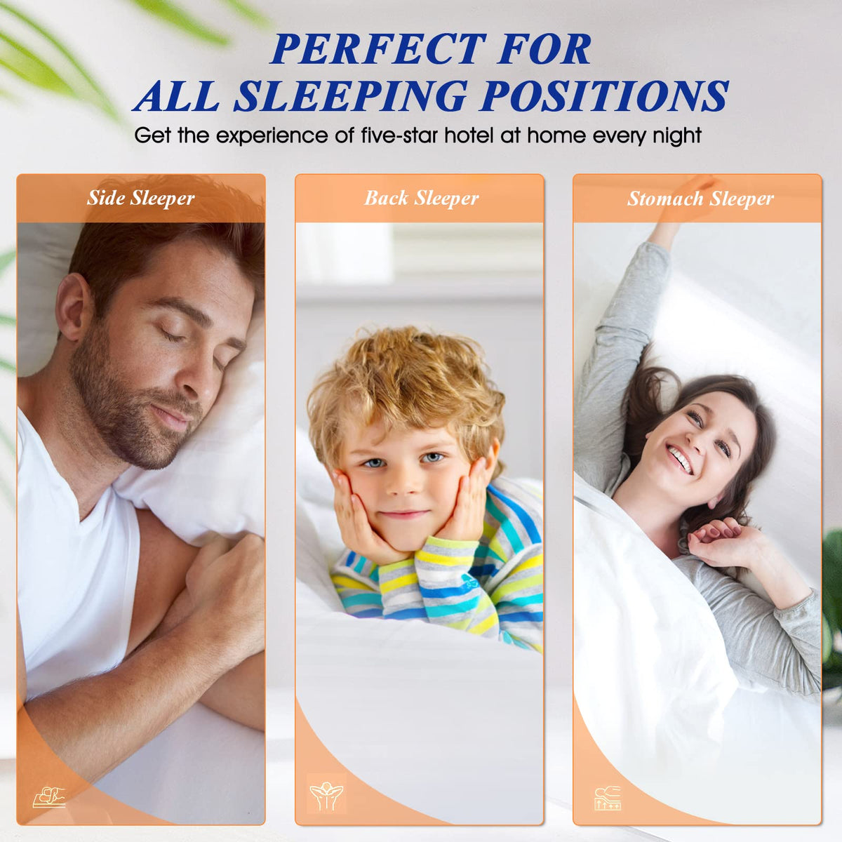 King Size Bed Pillows Set of 2 H822697