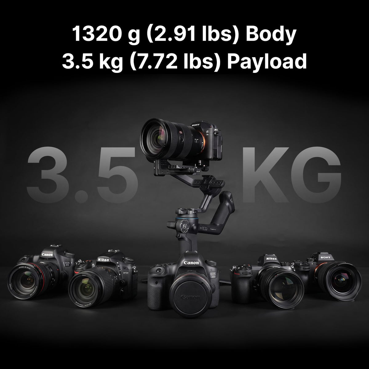 3-Axis Camera Gimbal Stabilizer L65766
