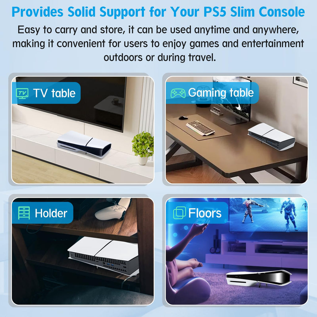 4Pcs Console Stand for PS5 Slim E1904