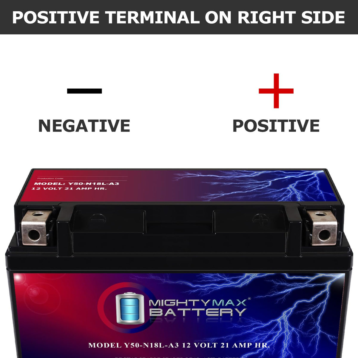 12 Volt 21 AH 350 CCA Rechargeable Maintenance Free SLA AGM Motorcycle Battery G395