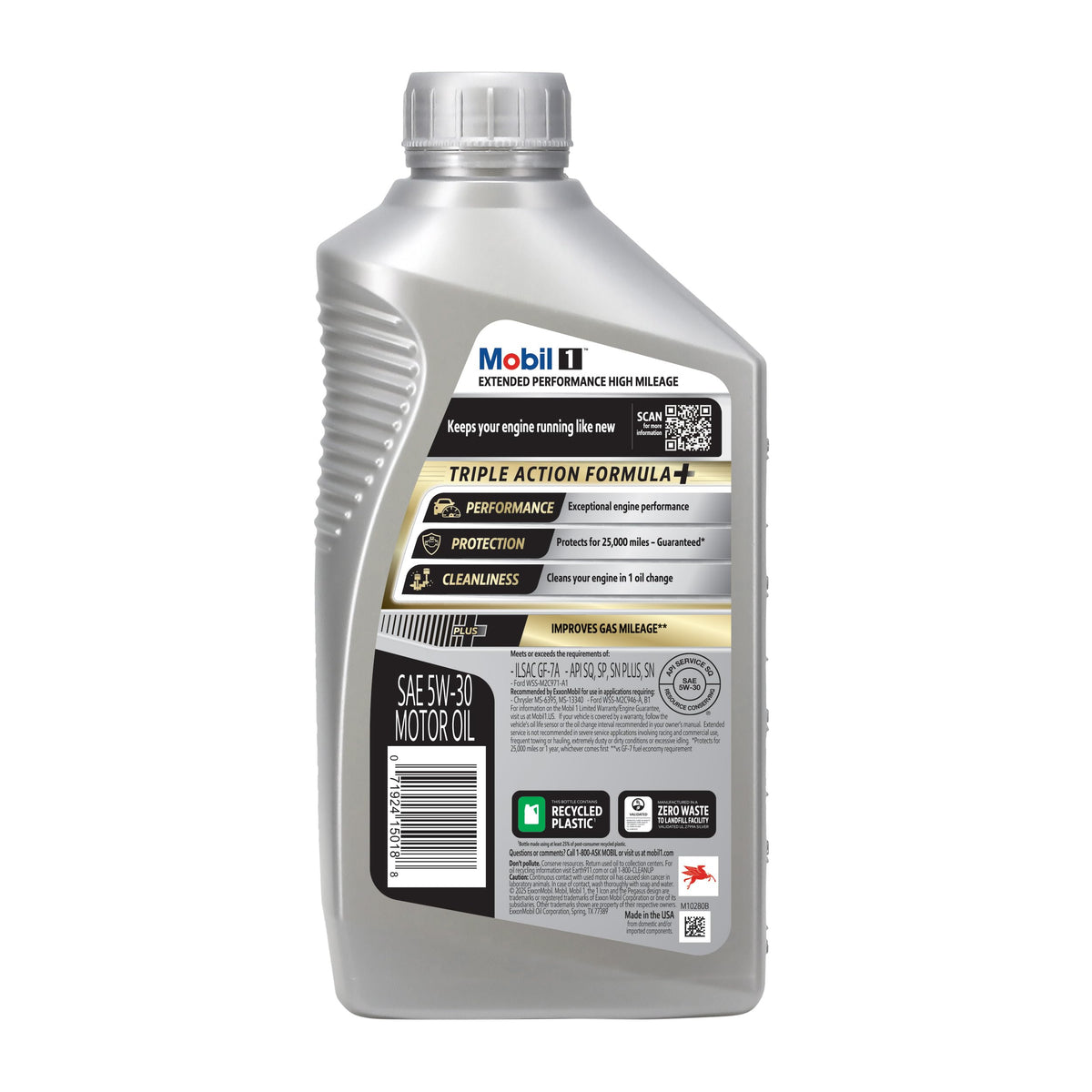 5W-30 Full Synthetic High Mileage Oil 6 Pack L329