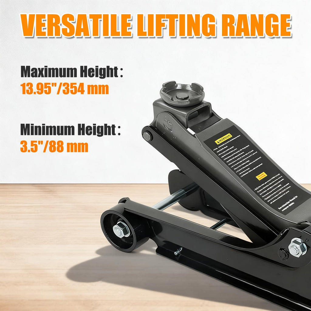 Hydraulic Car Jack with Quick Lift Pump O1658