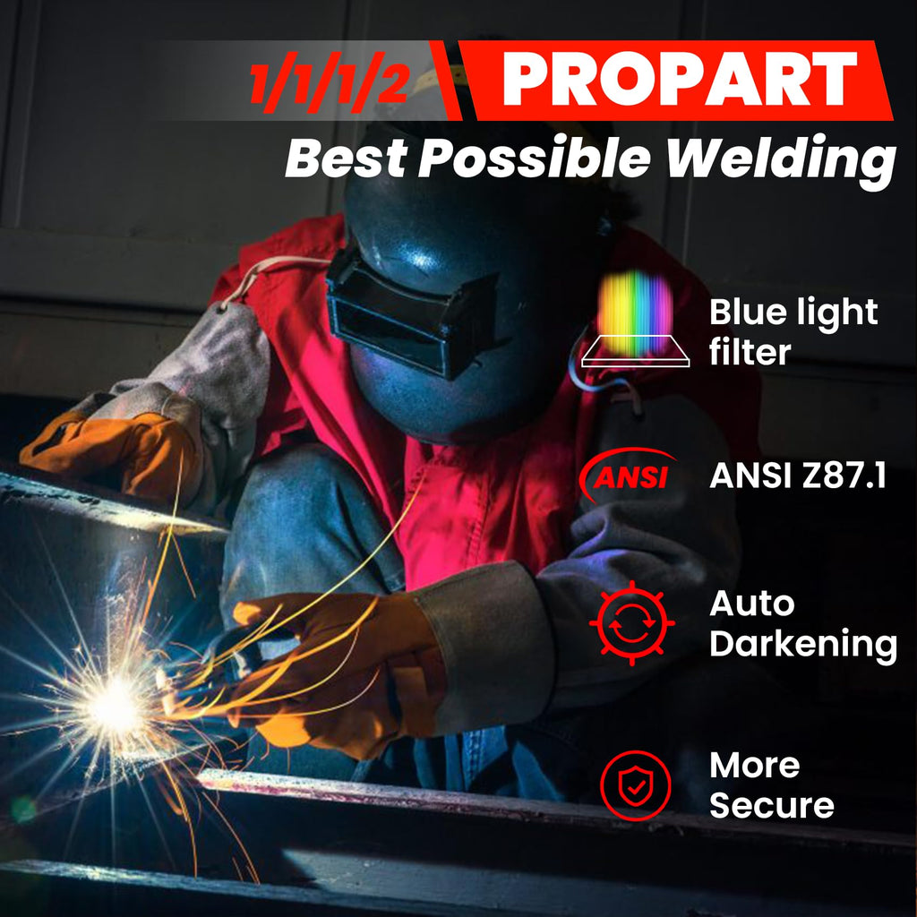 2×4 1/4 Auto Darkening Welding Lens J151366