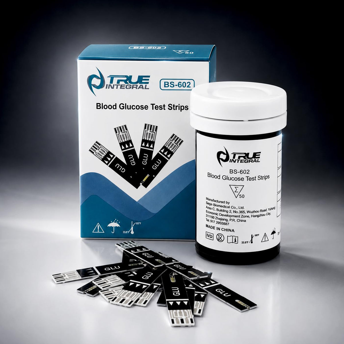 Blood Glucose Test Strips, 50 Count J226