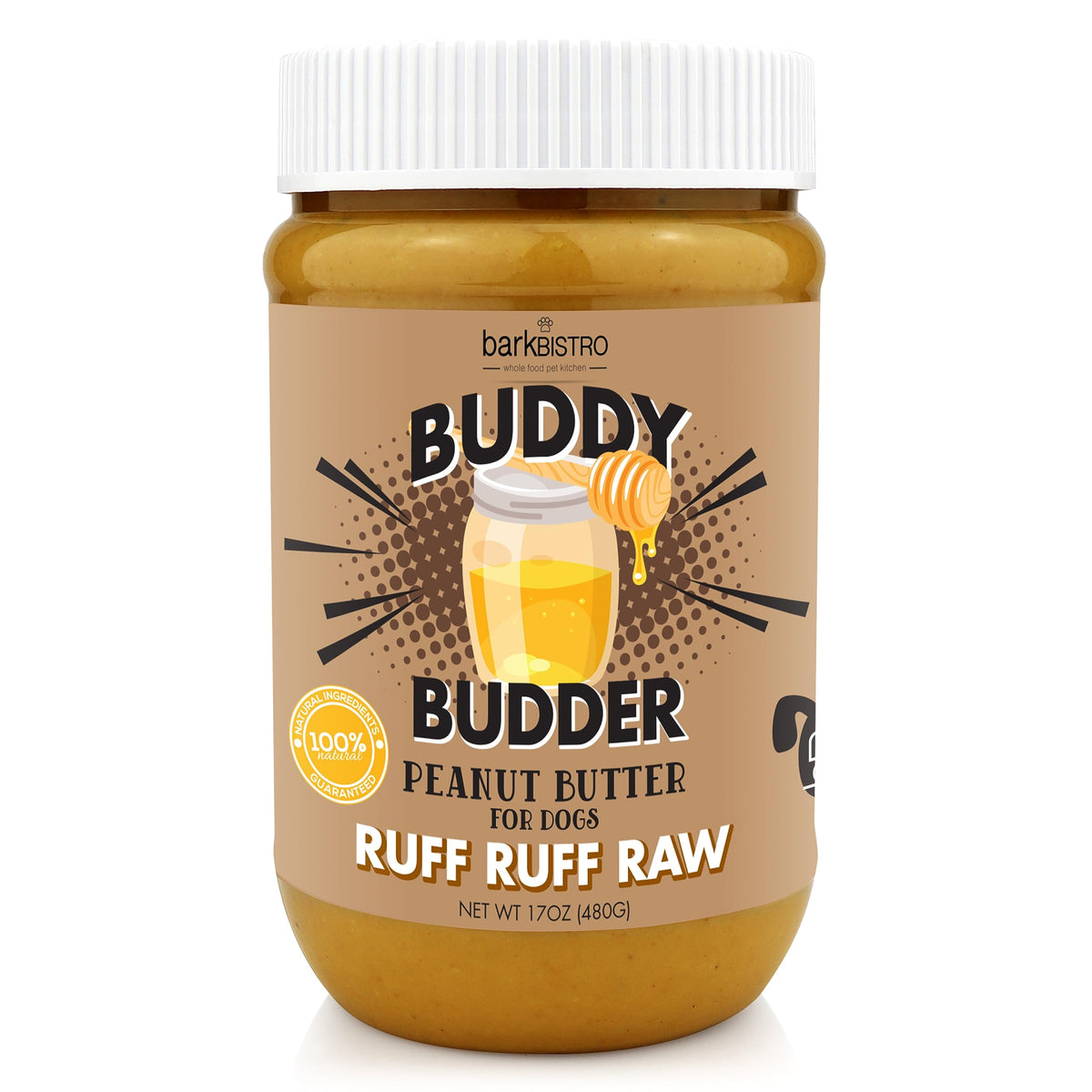 Natural Dog Peanut Butter 17 oz I514