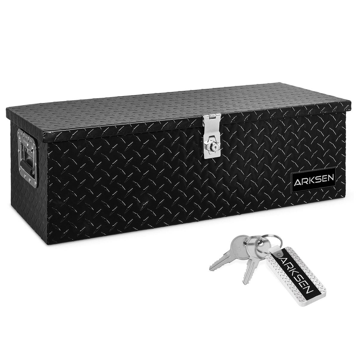 30" x 13" x 10" Black Truck Bed Tool Box I40367