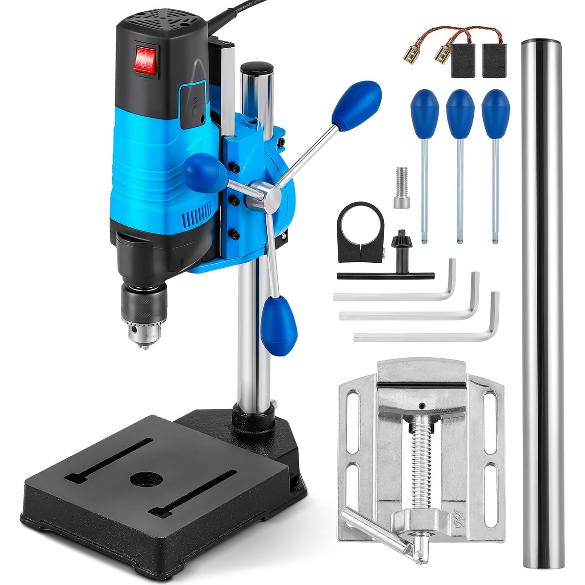 Mini Benchtop Drill Press 6 Variable Speed 1200W D1494