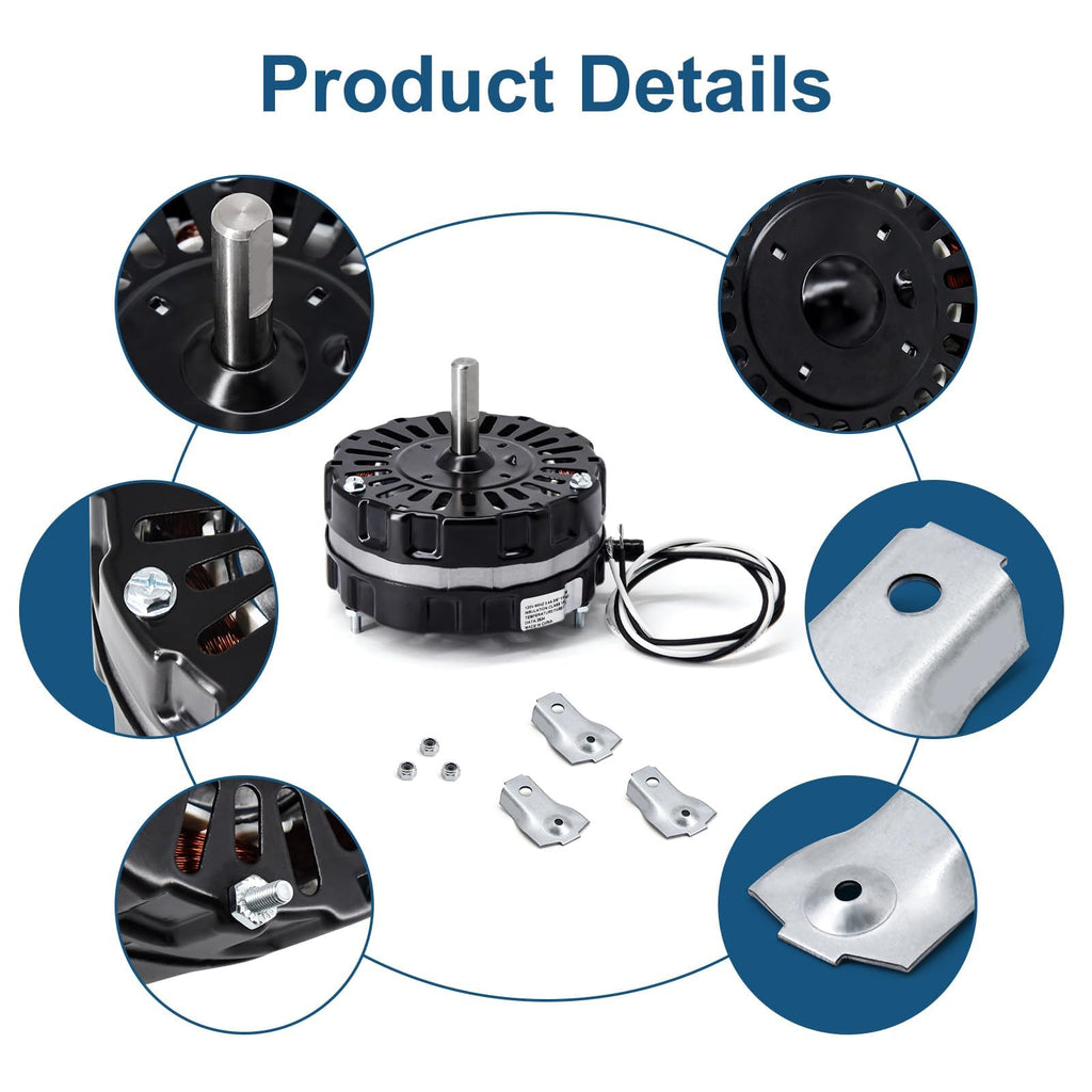 Power Vent Attic Fan Motor & Adjustable Thermostat Switch Kit F661422