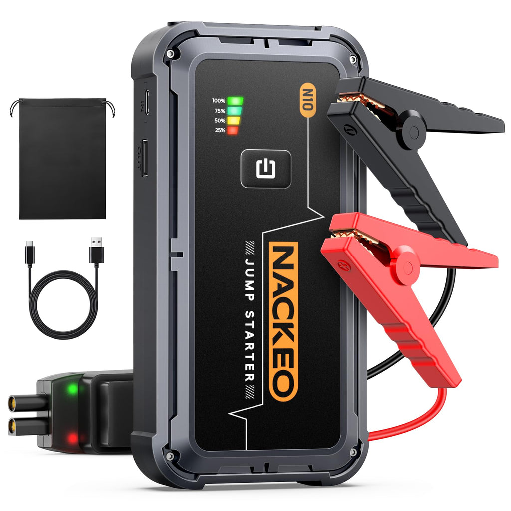 Portable Car Battery Jump Starter 5000A 12V M62319