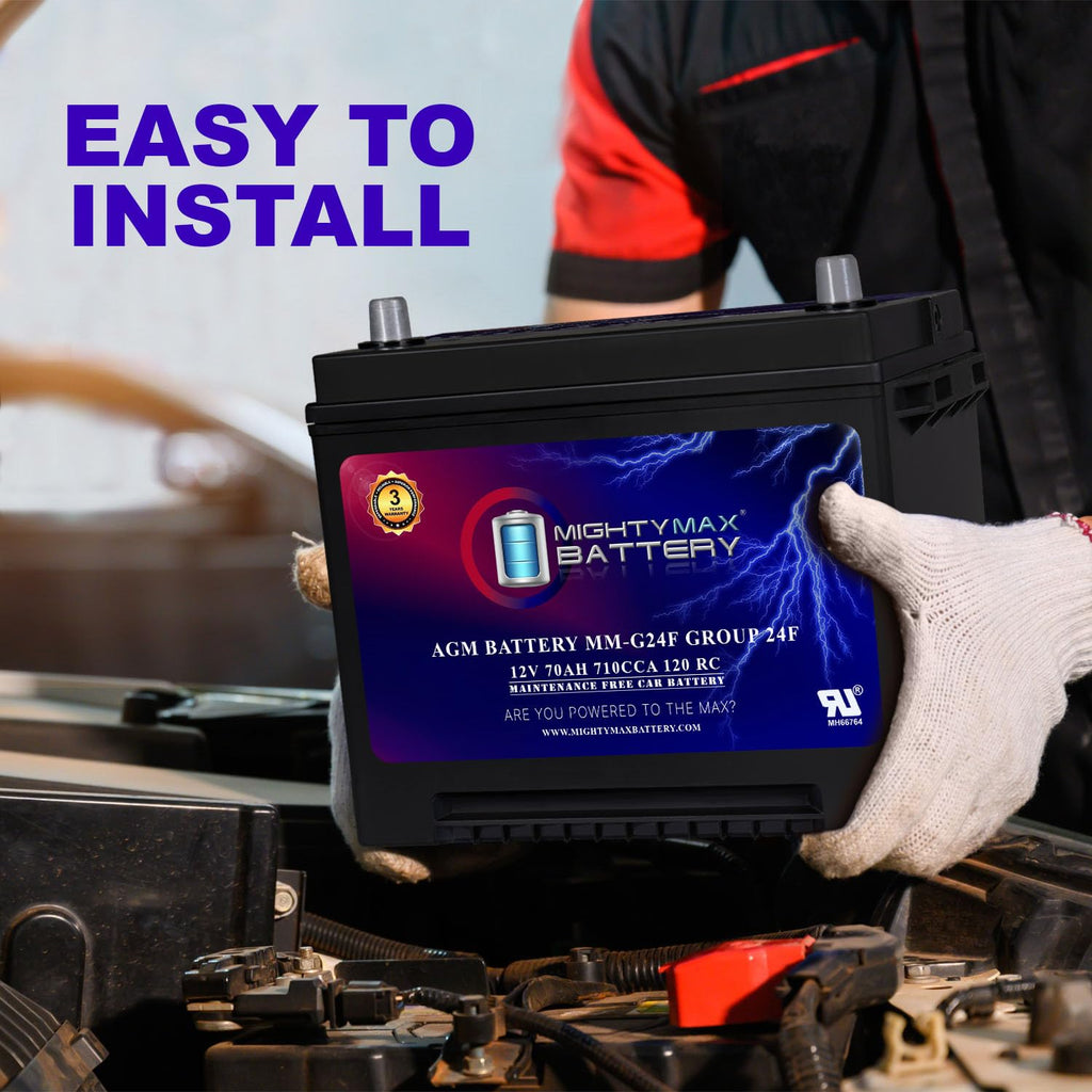 12V 70Ah AGM Replacement Battery Q912370