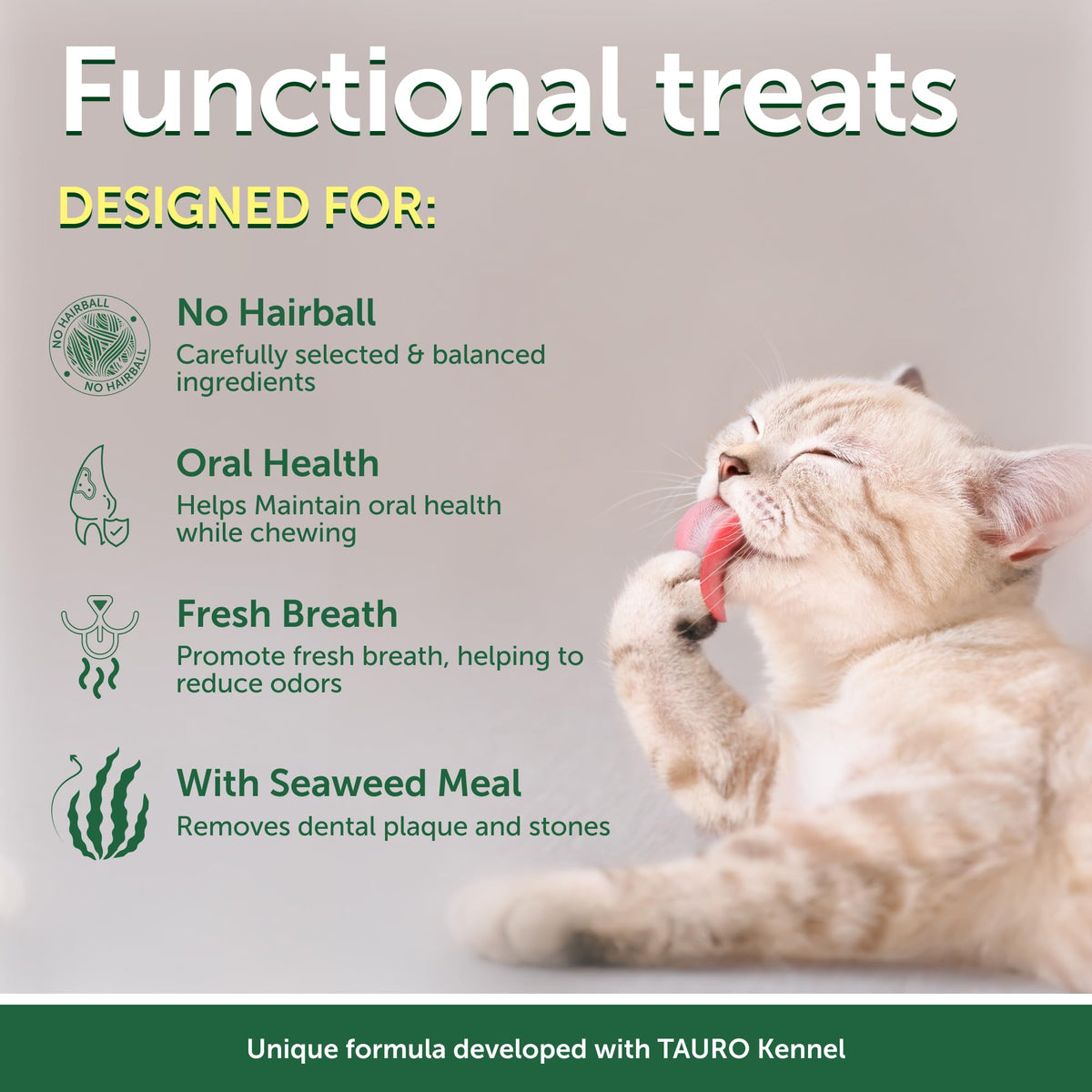 Cat Dental Treats Poultry 2.64oz Y2202