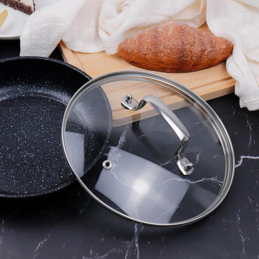 10 Inch Glass Lid for Cast Iron Skillet and Frying Pan H724004
