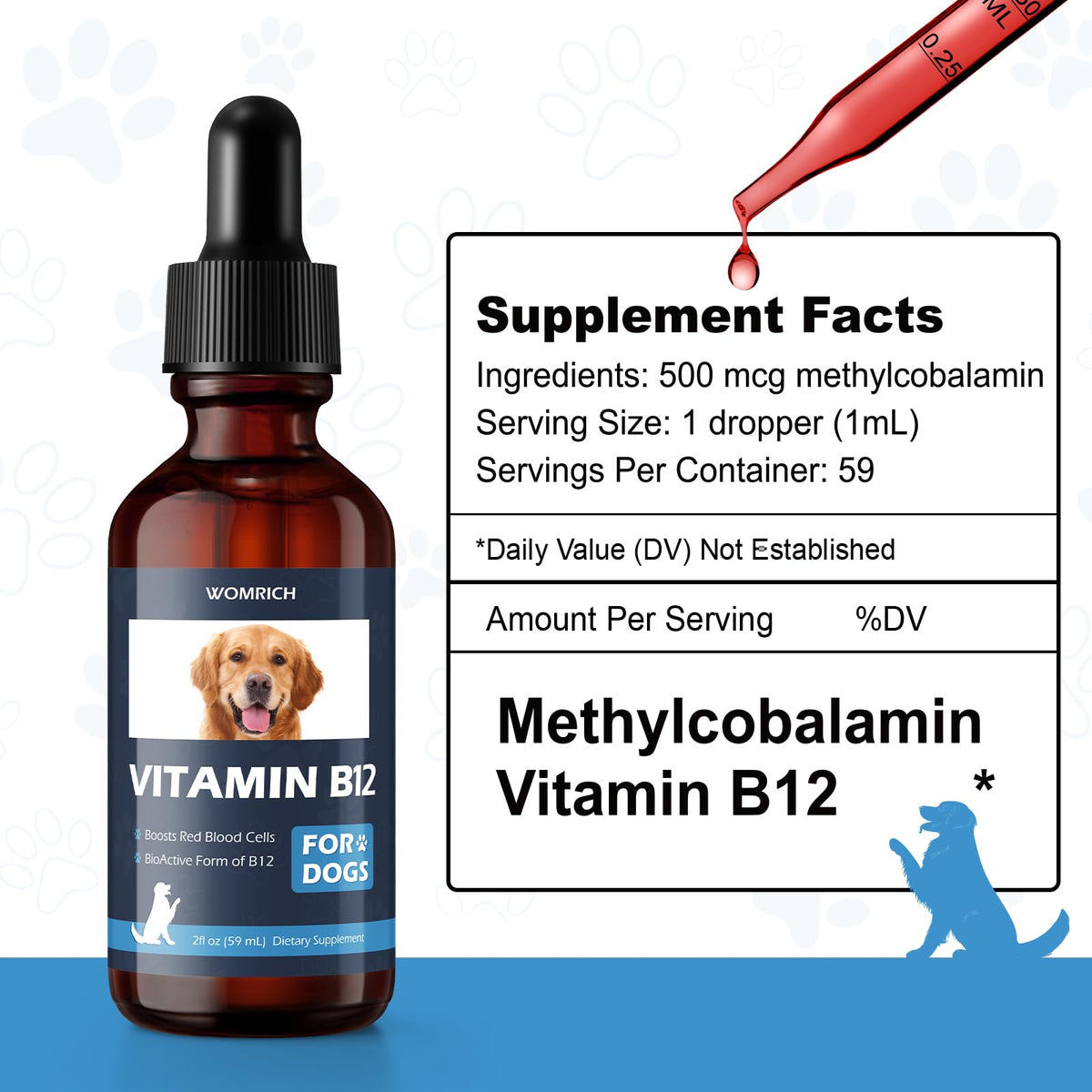 Vitamin B12 for Dogs M240735