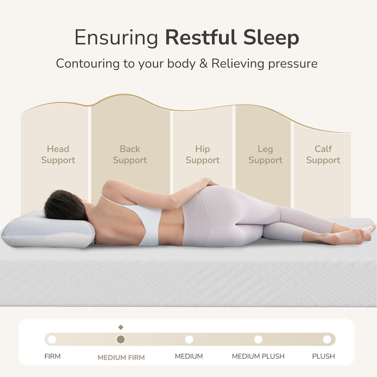 8 Inch Full Memory Foam Mattress R768070