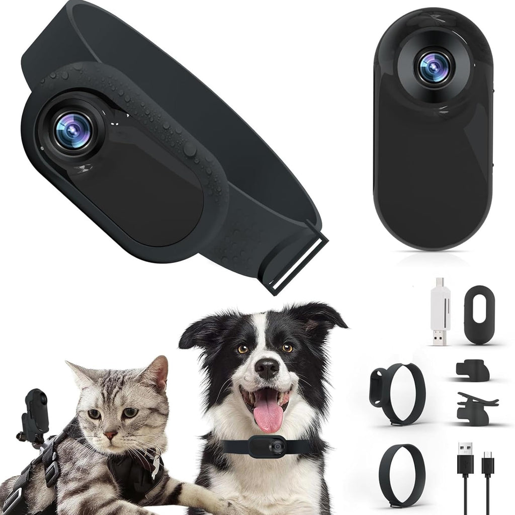 Cat Collar Camera with 0.96 Inch LCD Screen L201389