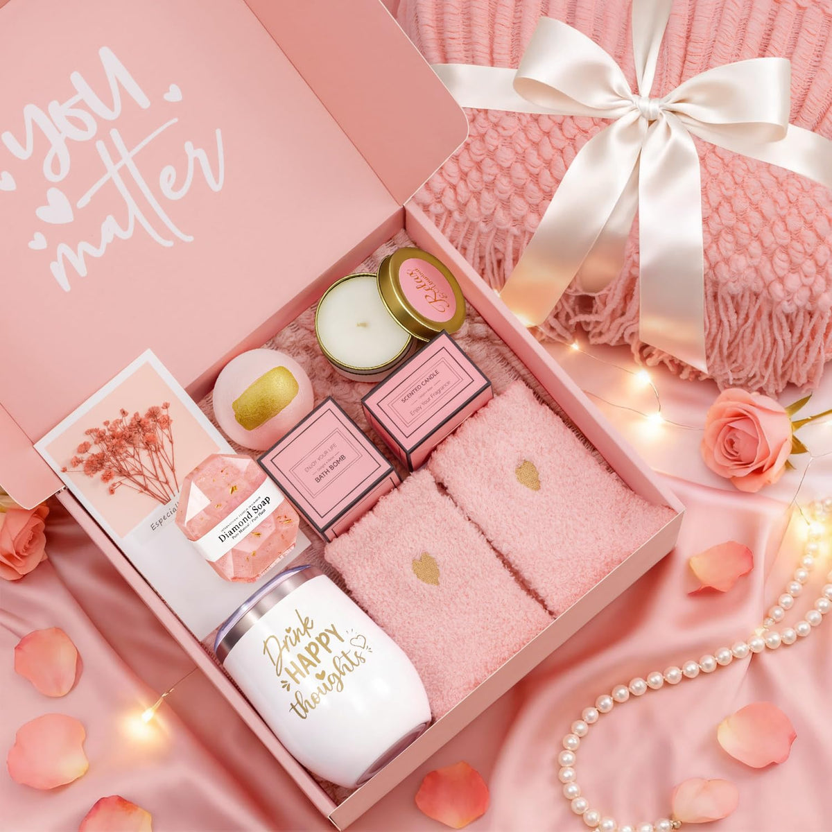 Self Care Spa Gifts Basket Y397771