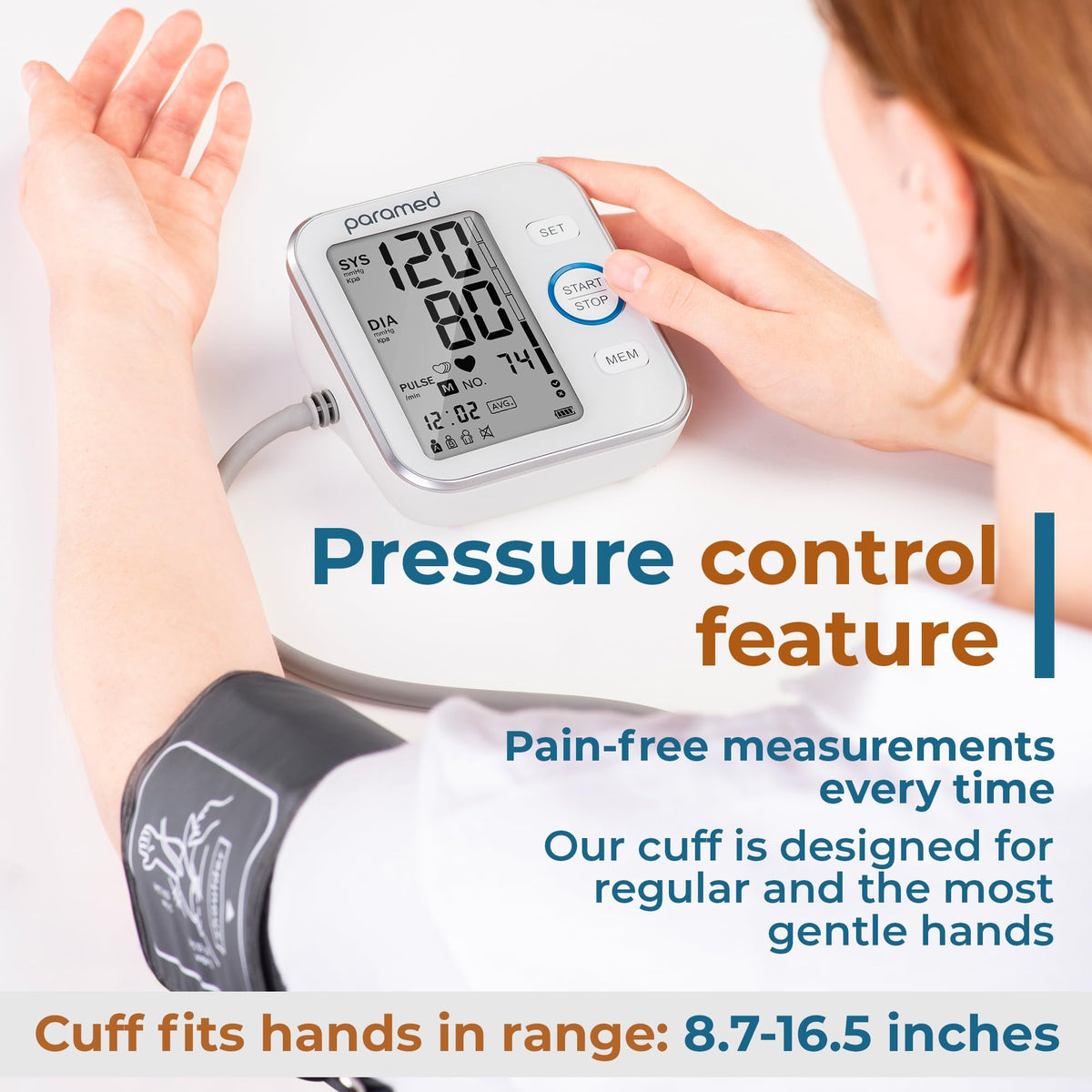 Automatic Upper Arm Blood Pressure Monitor J7569