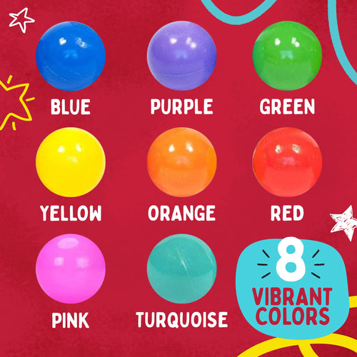 200 Count Plastic Ball Pit Balls B131187