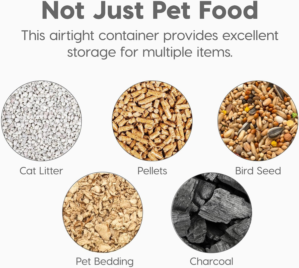 Dog Food Storage Container Up to 10 lbs Q5623