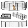40 Inch 16 Panels Metal Dog Playpen A32133