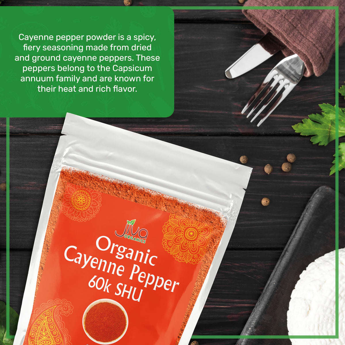 Cayenne Pepper Powder 5 LB Bulk Bag F8949