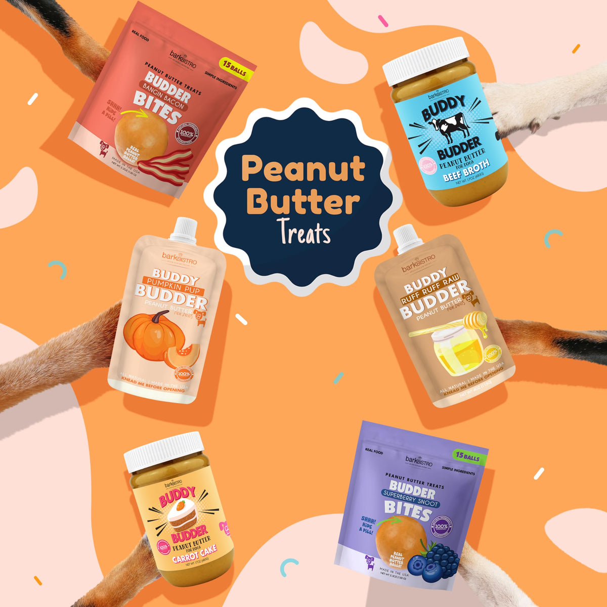 Natural Dog Peanut Butter 17 oz I514