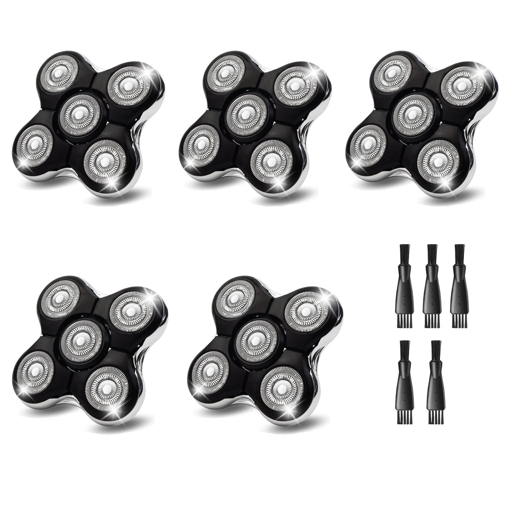 5 Pack Dual Track Shaver Replacement Blades C87668