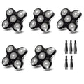 5 Pack Dual Track Shaver Replacement Blades C87668