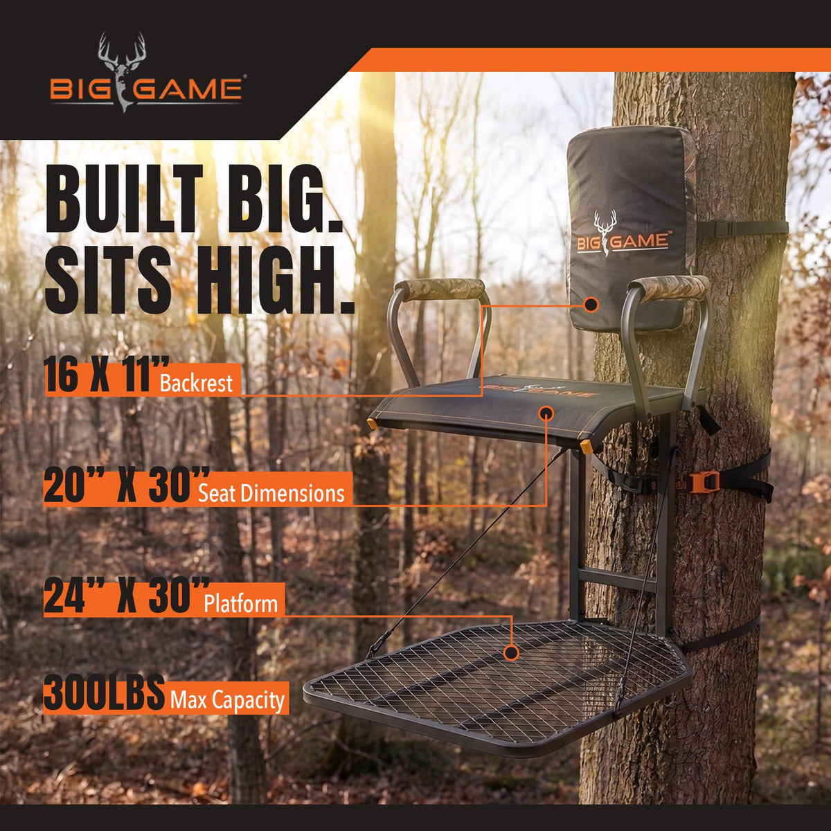Lightweight Steel Treestand N764