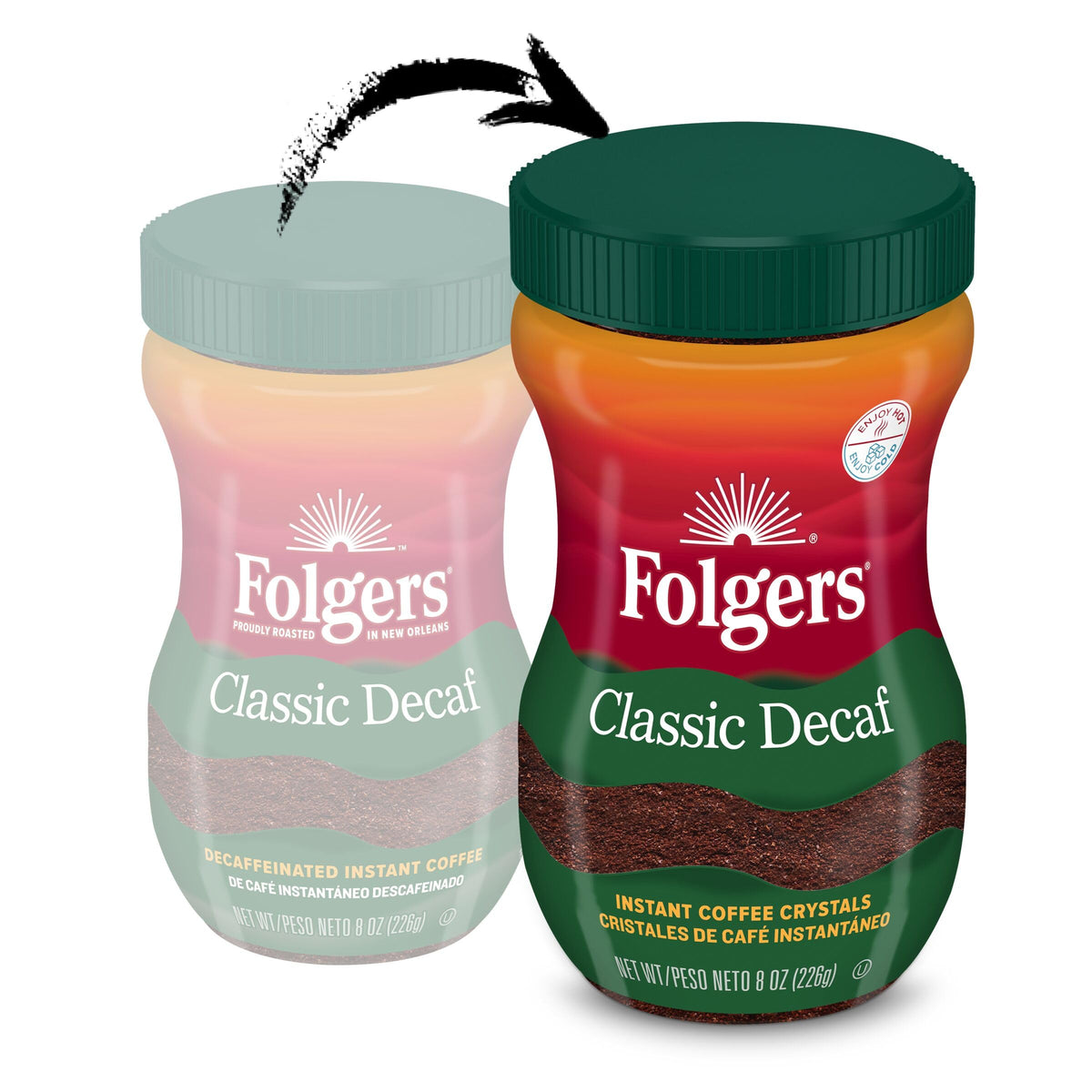 Classic Decaf Instant Coffee 8 Oz P30363