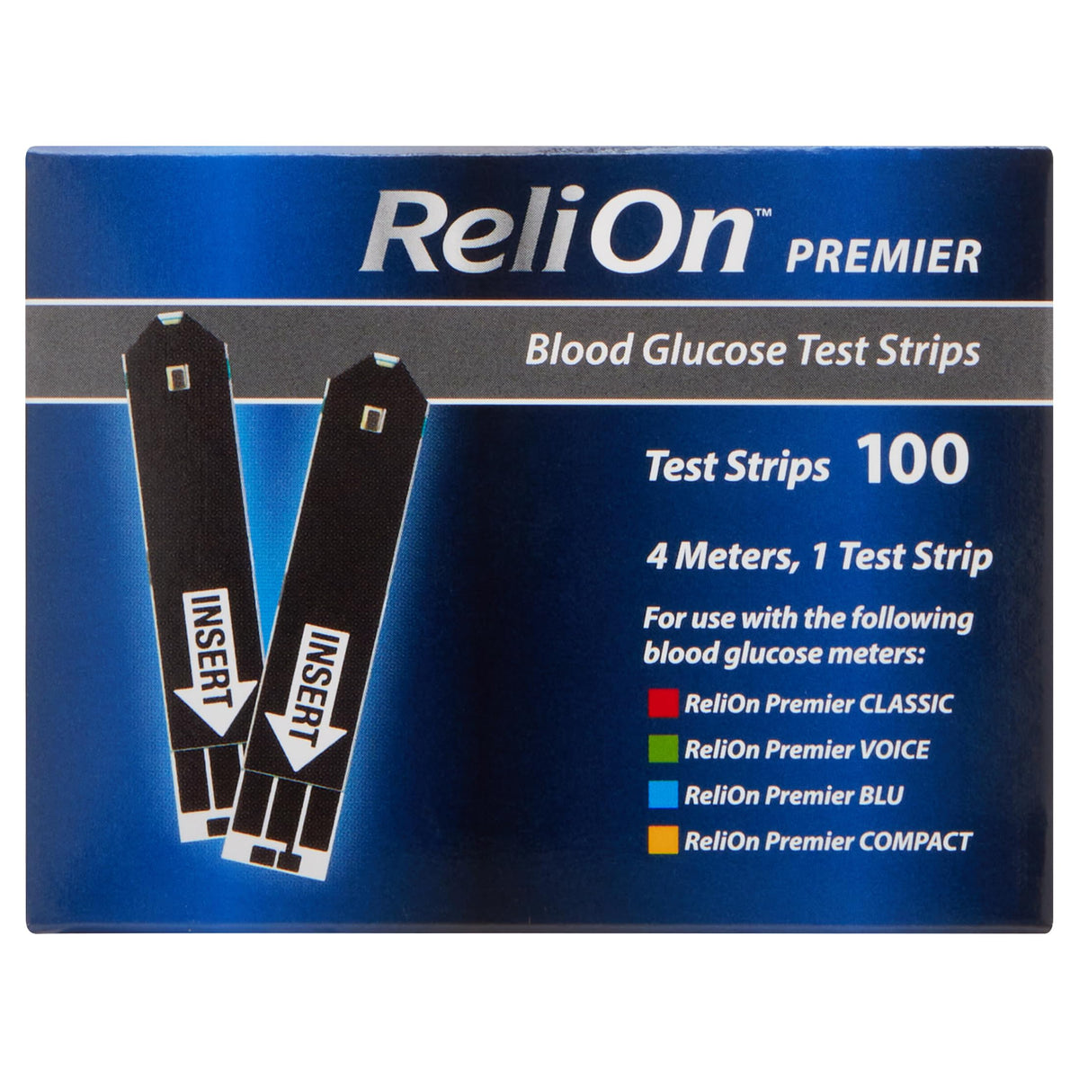 Blood Glucose Test Strips 100 Count 3 Pack Z671