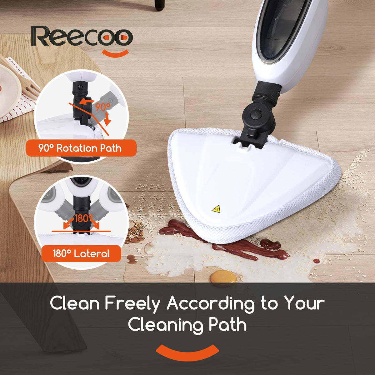 Lightweight Steam Mop with Attachments R47132