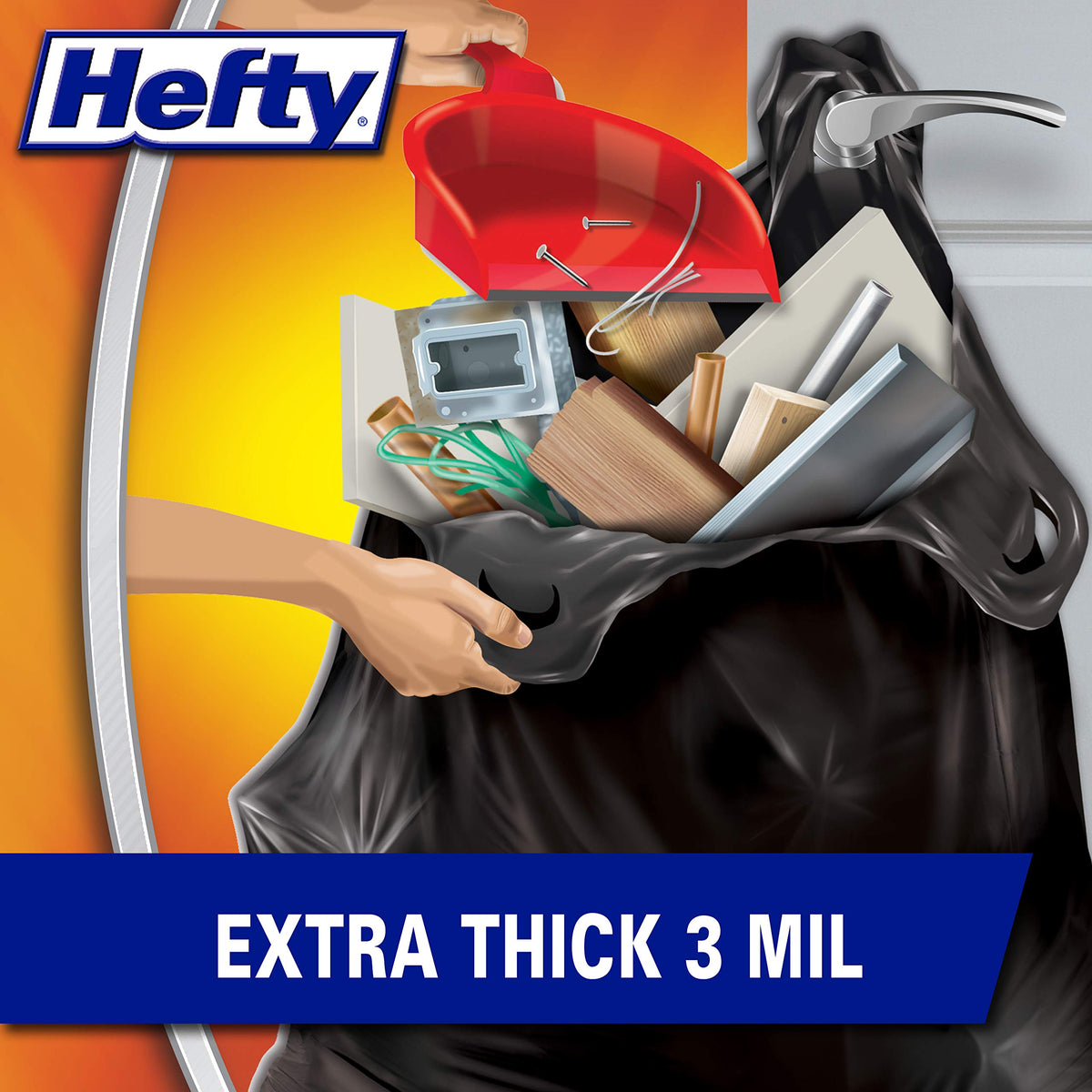 42 Gallon 3.0 Mil Trash Bags M78230