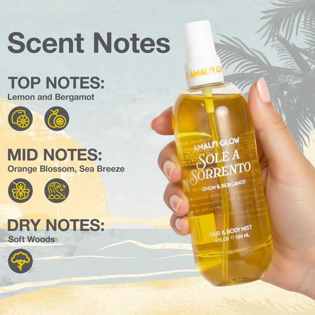 Hair & Body Mist Lemon & Orange Blossom 120 ml P6739