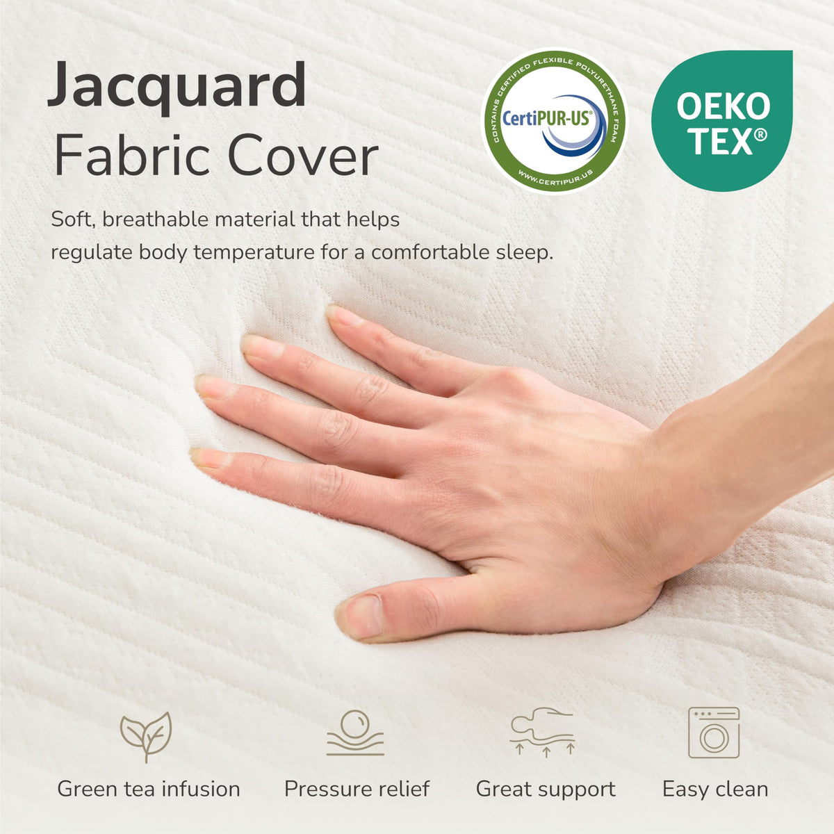 8 Inch Full Memory Foam Mattress R768070