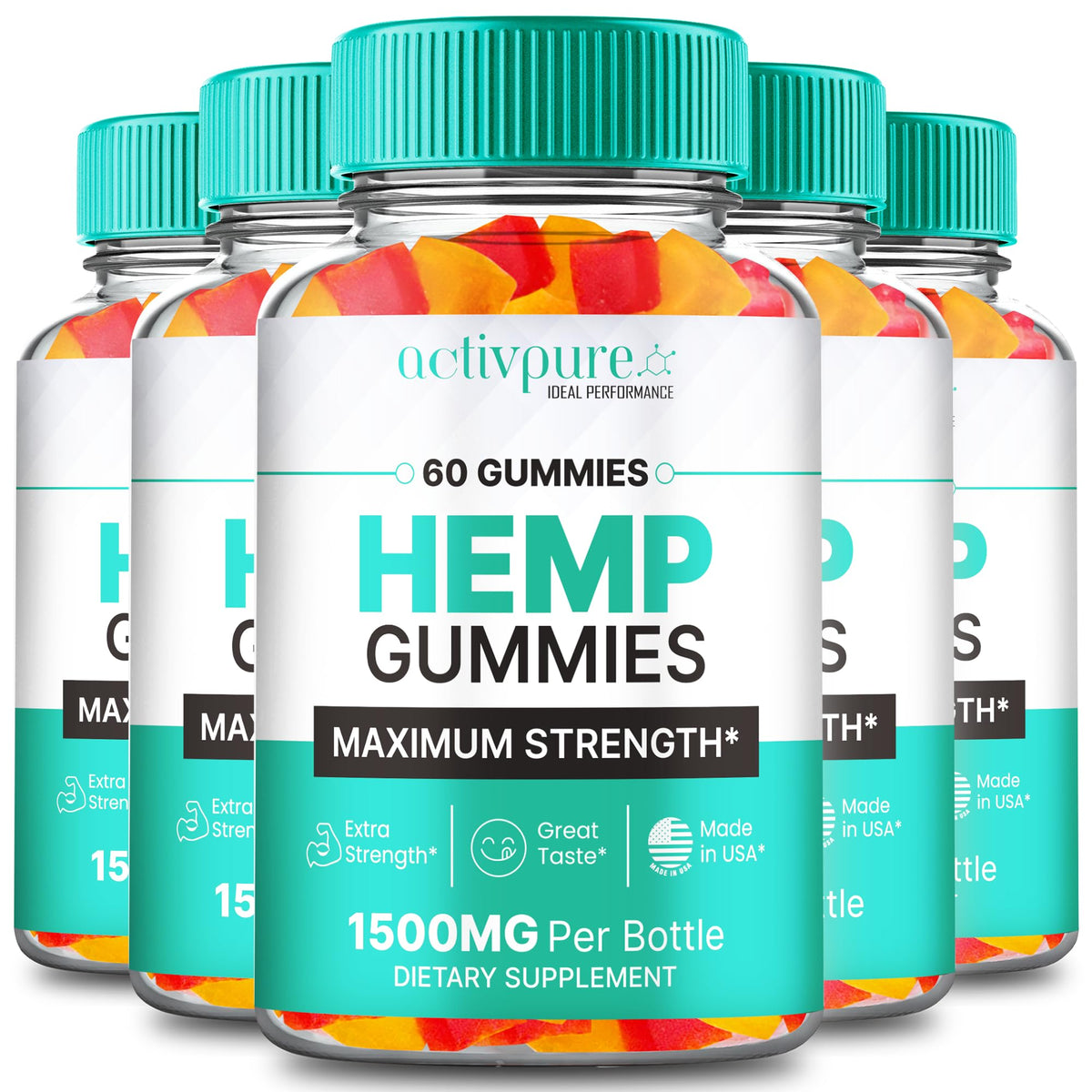 Hemp Gummies 5 Pack J365