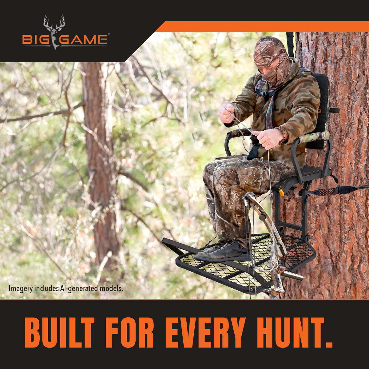 Lightweight Steel Treestand N764