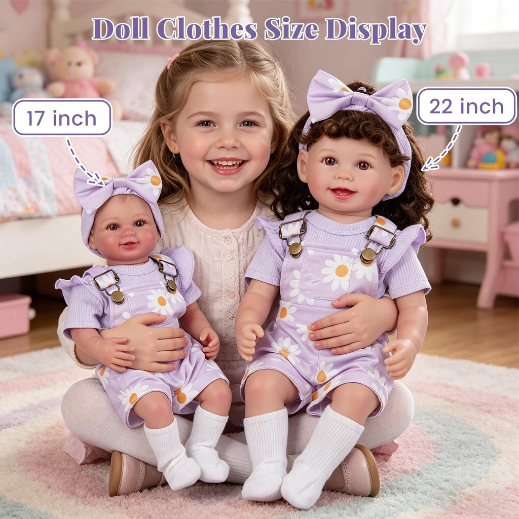 4 Pcs Baby Doll Clothes Set M8960