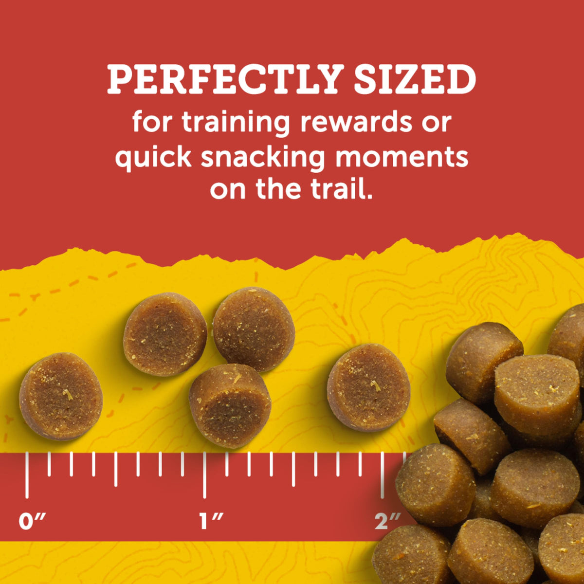 Real Peanut Butter Dog Training Treats 16 oz Z273