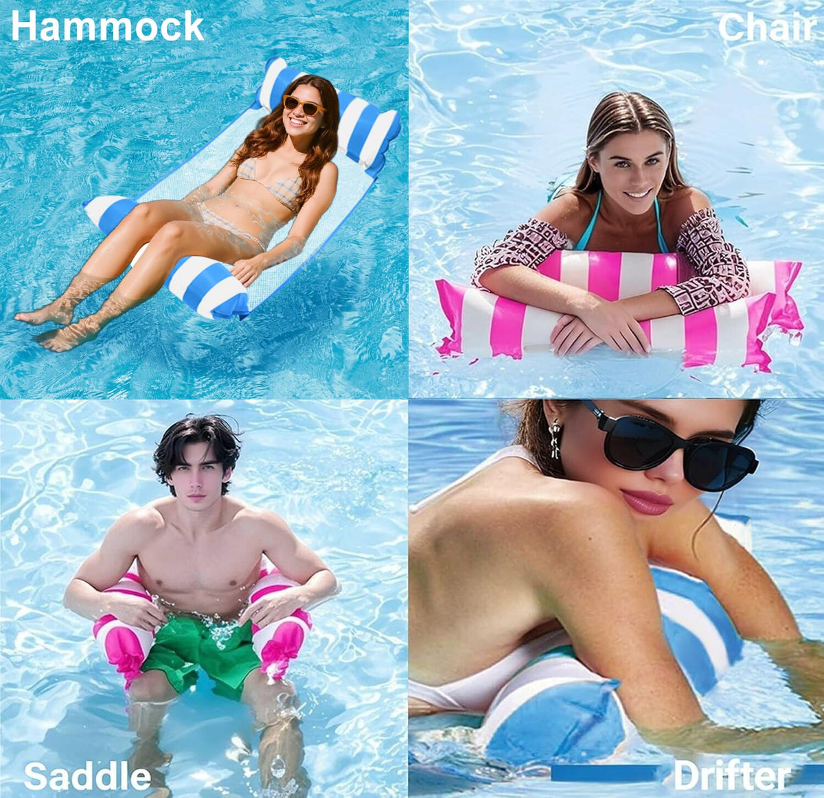 Inflatable Mesh Pool Float L8278