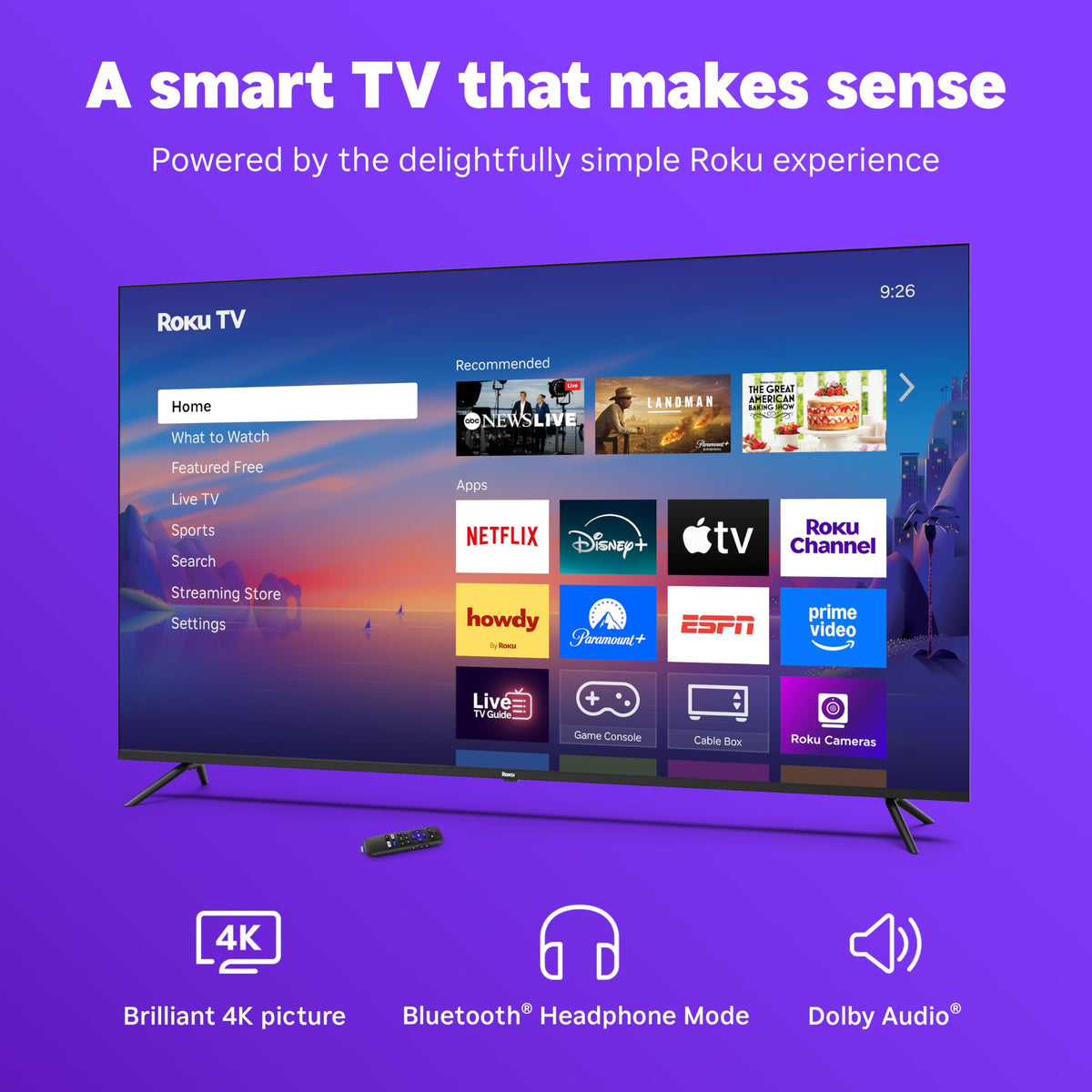 50-Inch 4K HDR LED Smart TV J525