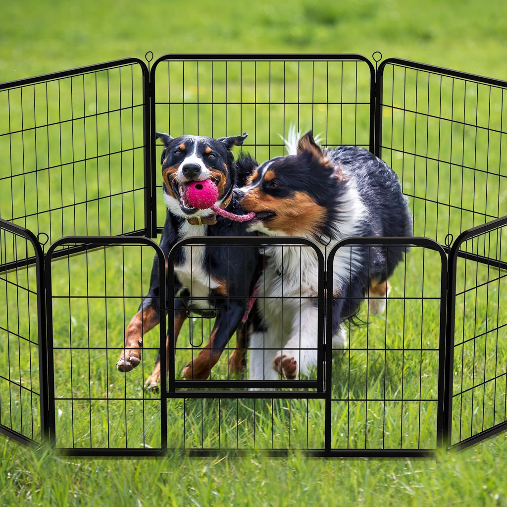 40 Inch 16 Panels Metal Dog Playpen A32133