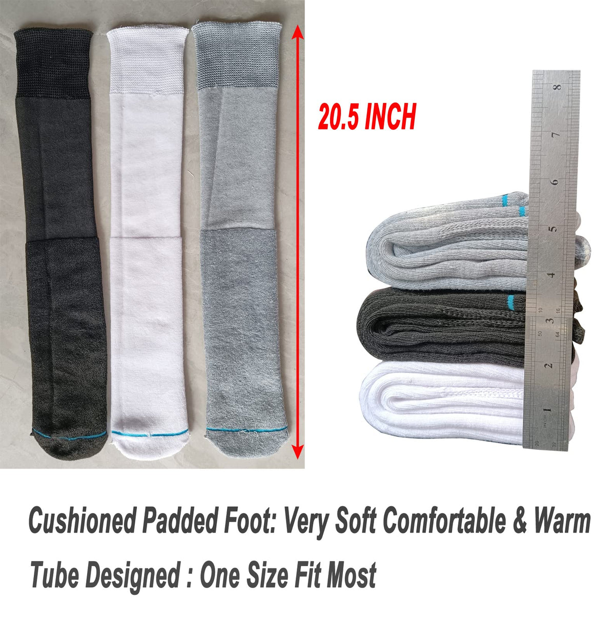 Grey Replacement Sock Liner for Walking Boots 4 Pair G360531