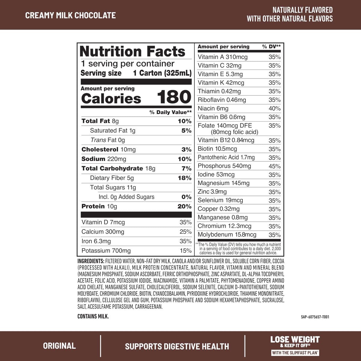 Meal Replacement Shake 11 Fl. Oz 12 Count G173667