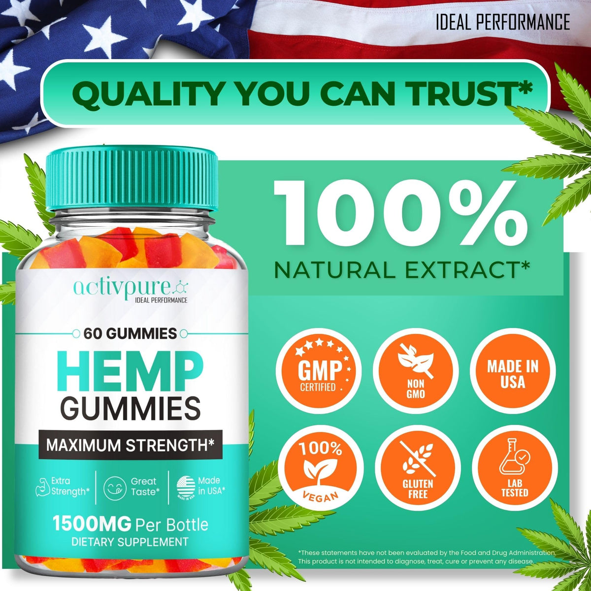 Hemp Gummies 5 Pack J365