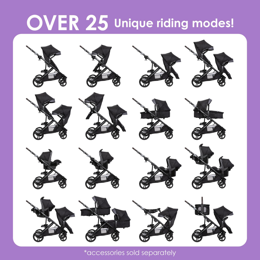 Single to Double Modular Stroller I202598