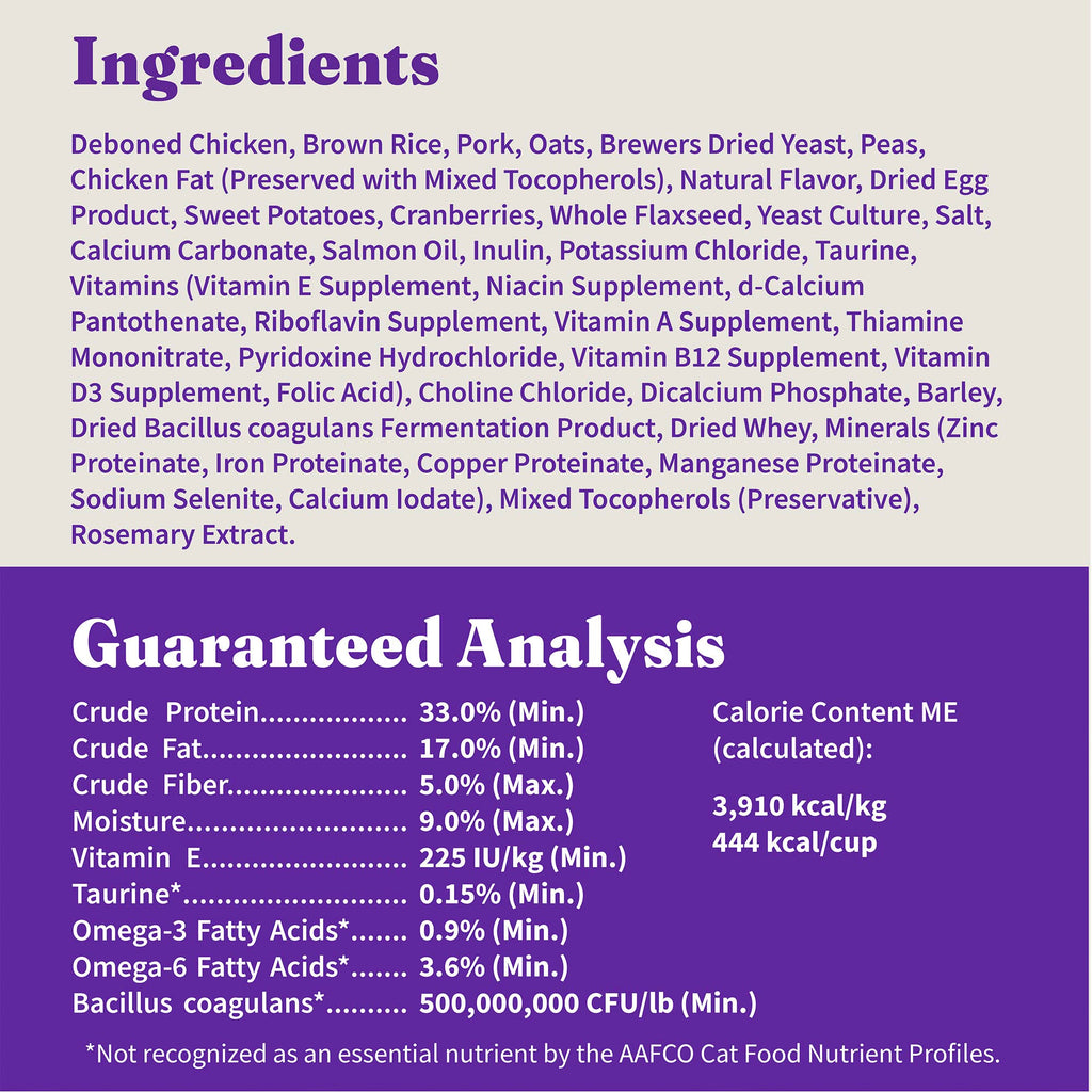 Dry Cat Food 3 lb I5494
