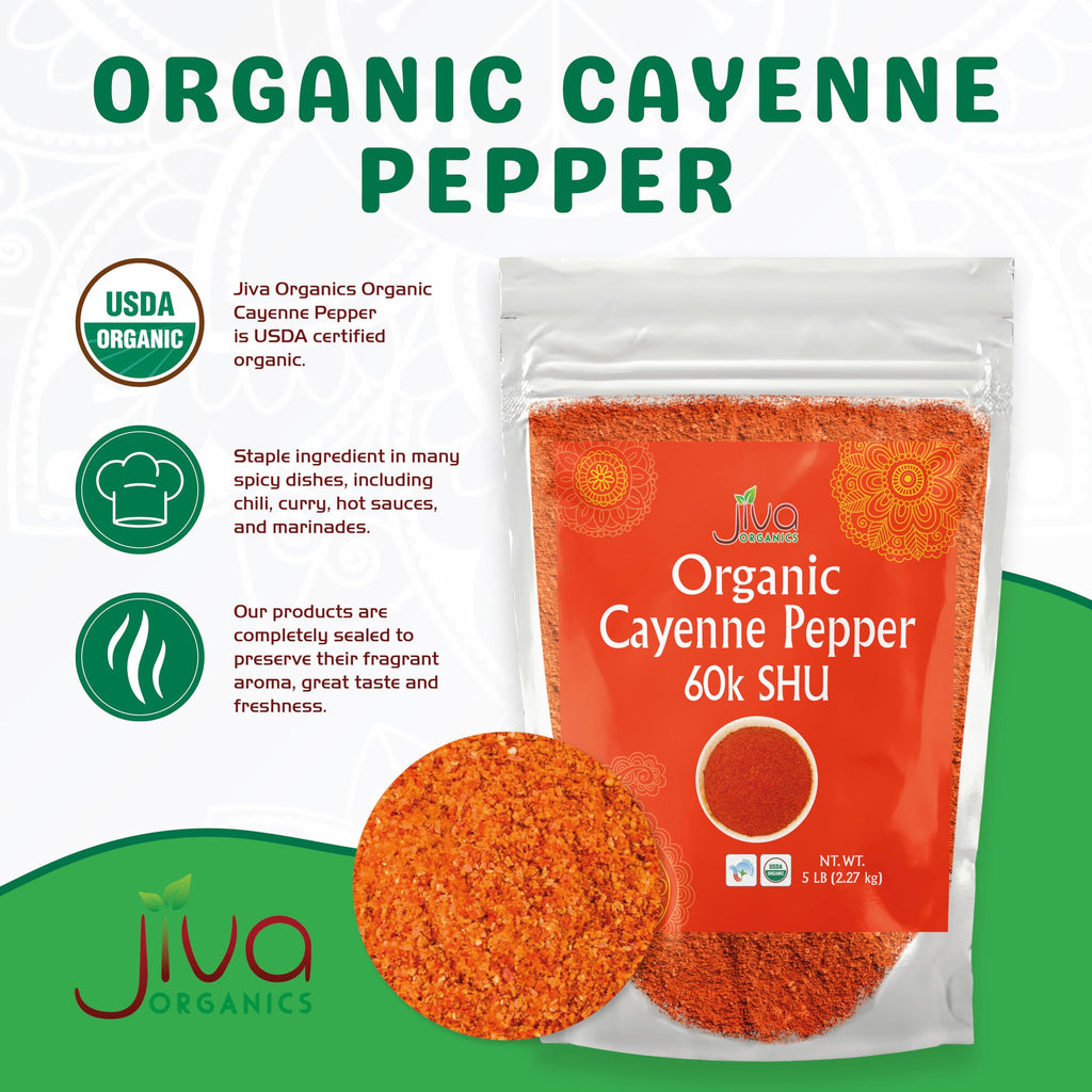 Cayenne Pepper Powder 5 LB Bulk Bag F8949