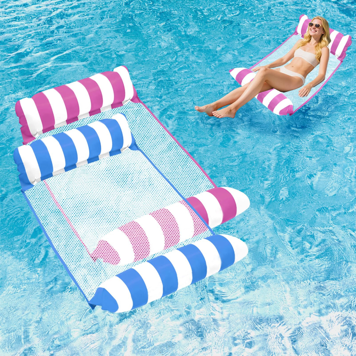 Inflatable Mesh Pool Float L8278